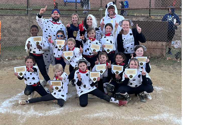 8u Fall 2024 Vernon Halloween Tournament Champs